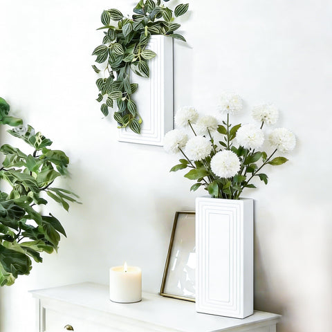 FancyPlus boho farmhouse wall art complements varied plant styles