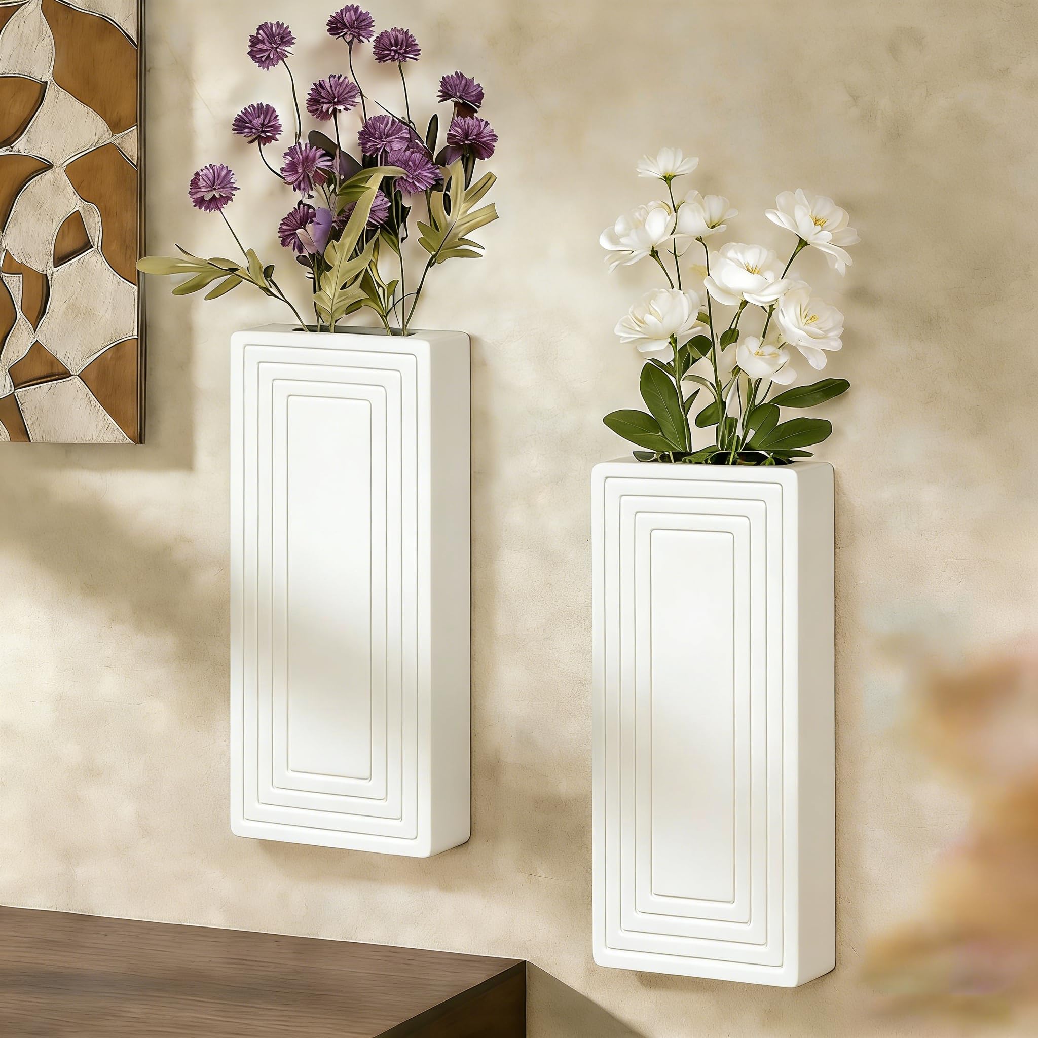 FancyPlus wall decor for living spaces blends boho and farmhouse vibes