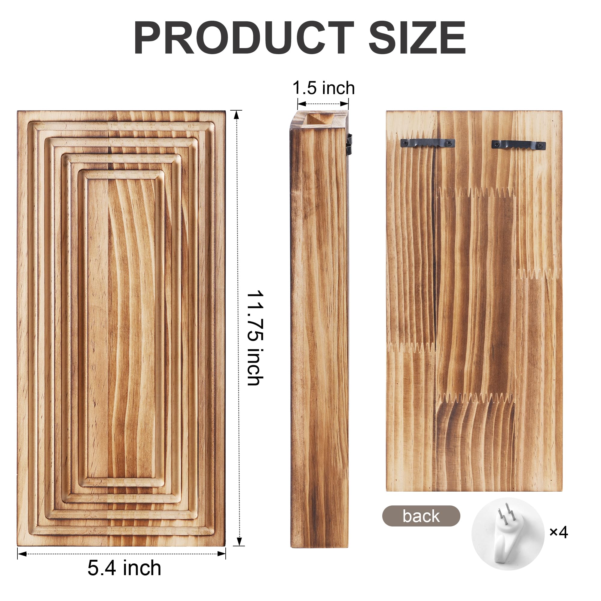 FancyPlus wall vases with lifelike eucalyptus for maintenance-free greenery.