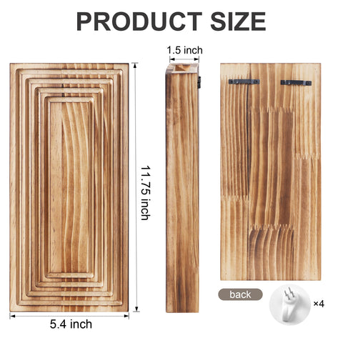 FancyPlus wall vases with lifelike eucalyptus for maintenance-free greenery.