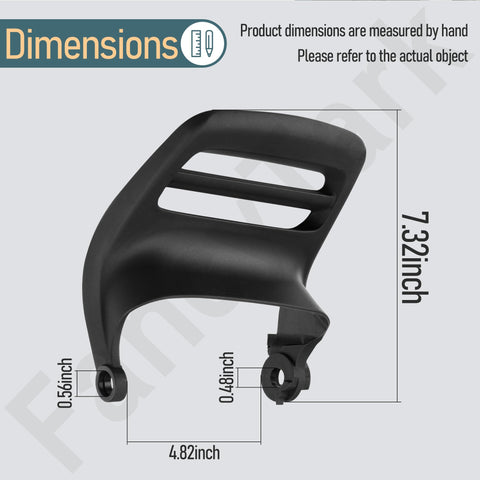 FancyTark 537284301 brake handle with Husqvarna compatibility for quick replacements.