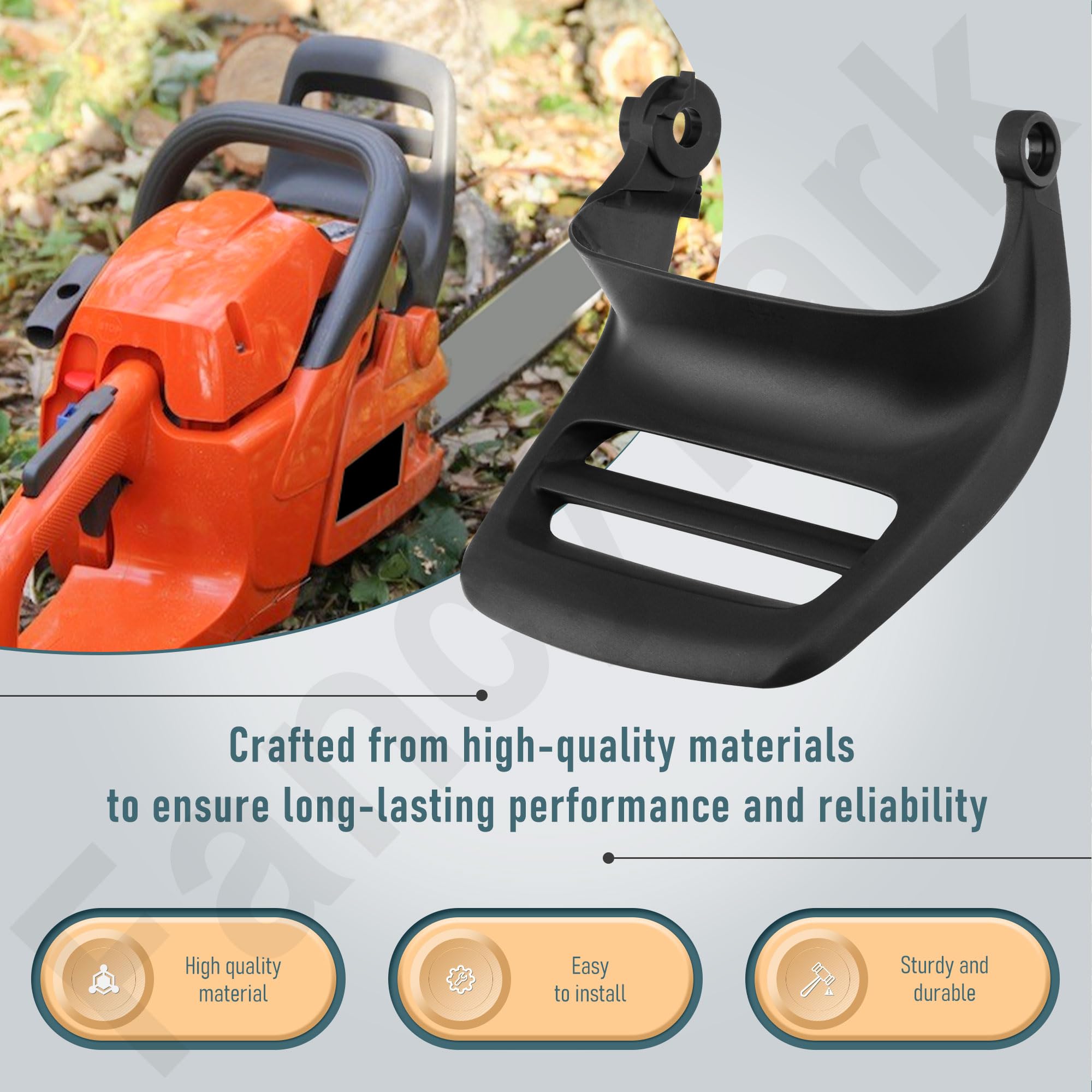 FancyTark 537284301 brake handle enhances safety by enabling fast chain stops.