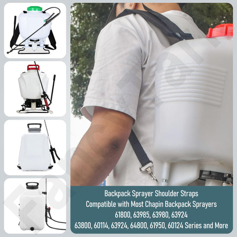 FancyTark Chapin sprayer strap compatibility covers 60114, 61800, 63924, 60124 models