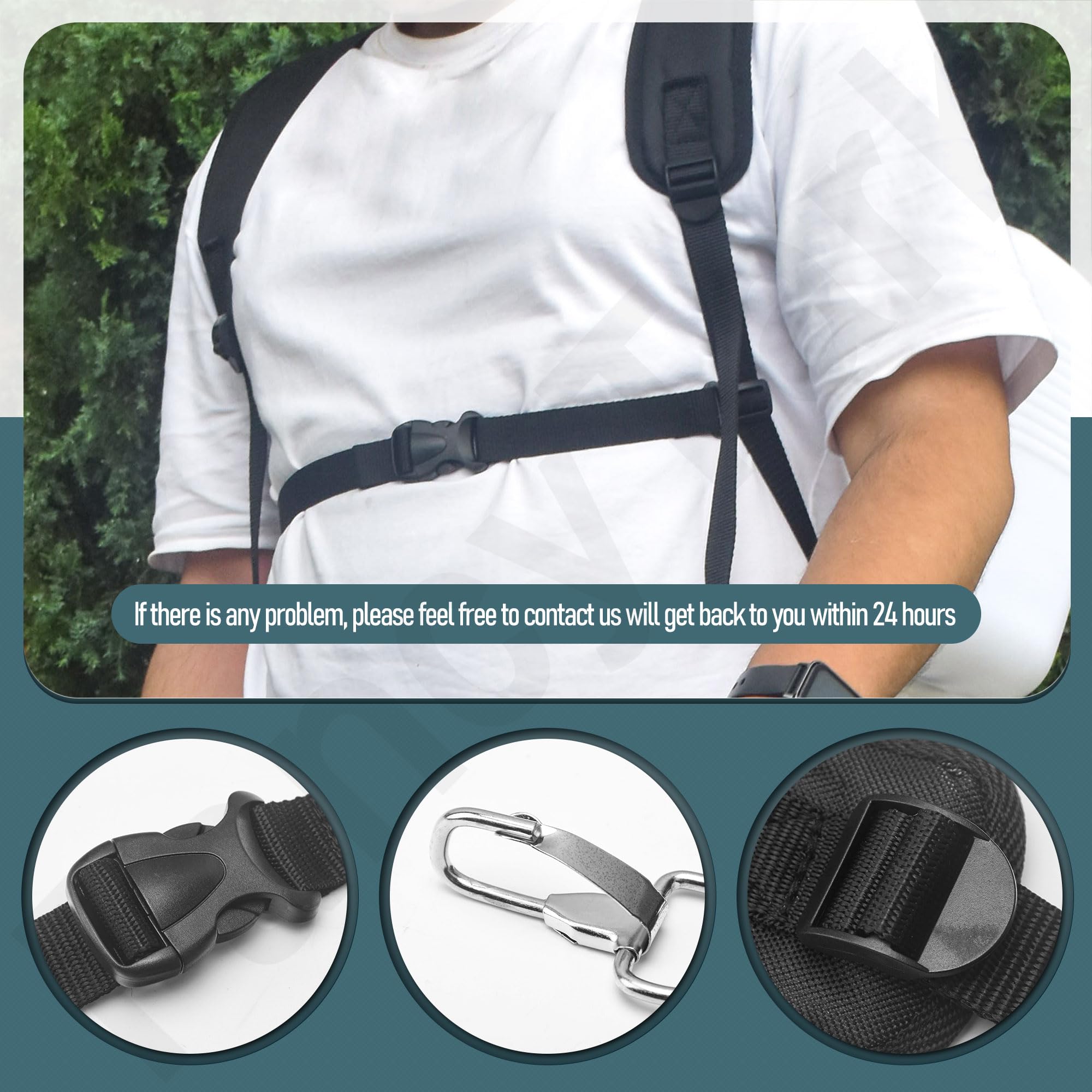 FancyTark Chapin sprayer strap padded shoulder eases weight during extended spraying sessions