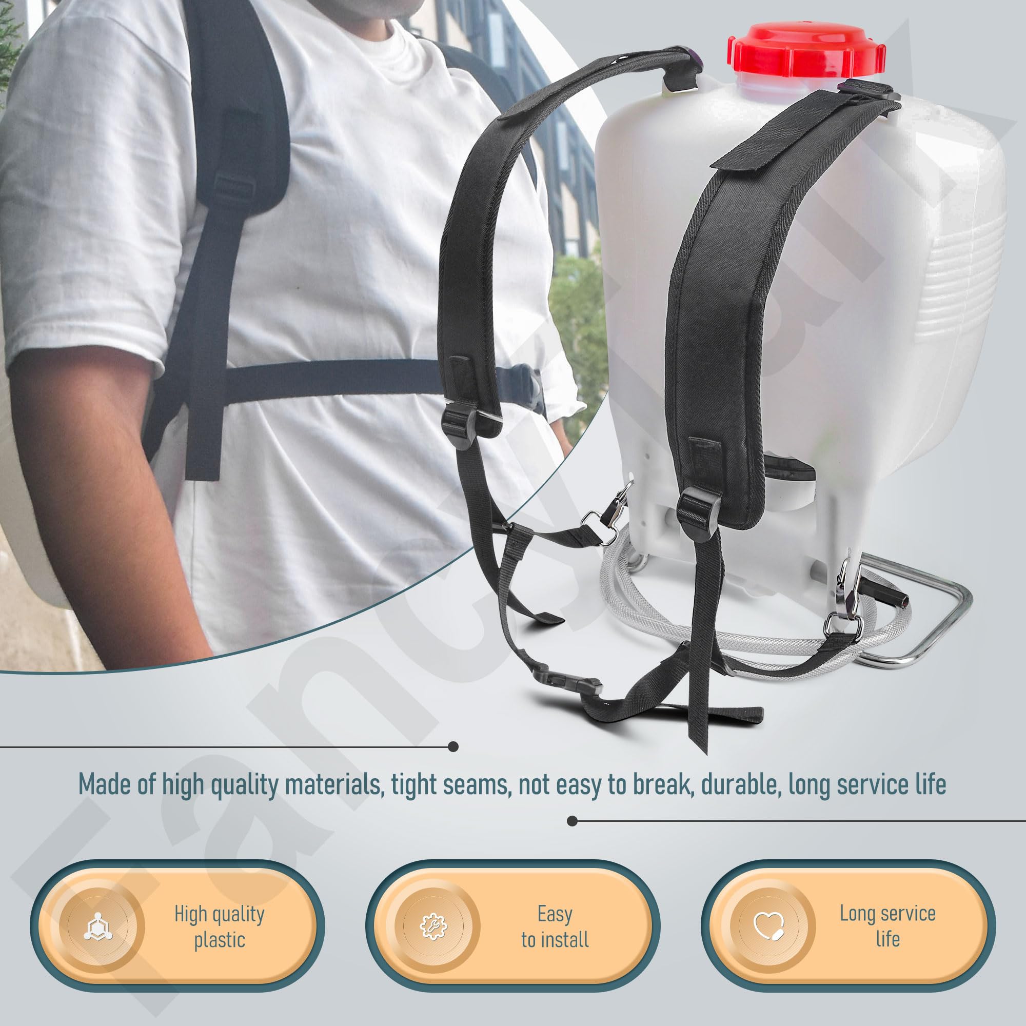 FancyTark Chapin sprayer strap soft padding reduces shoulder strain