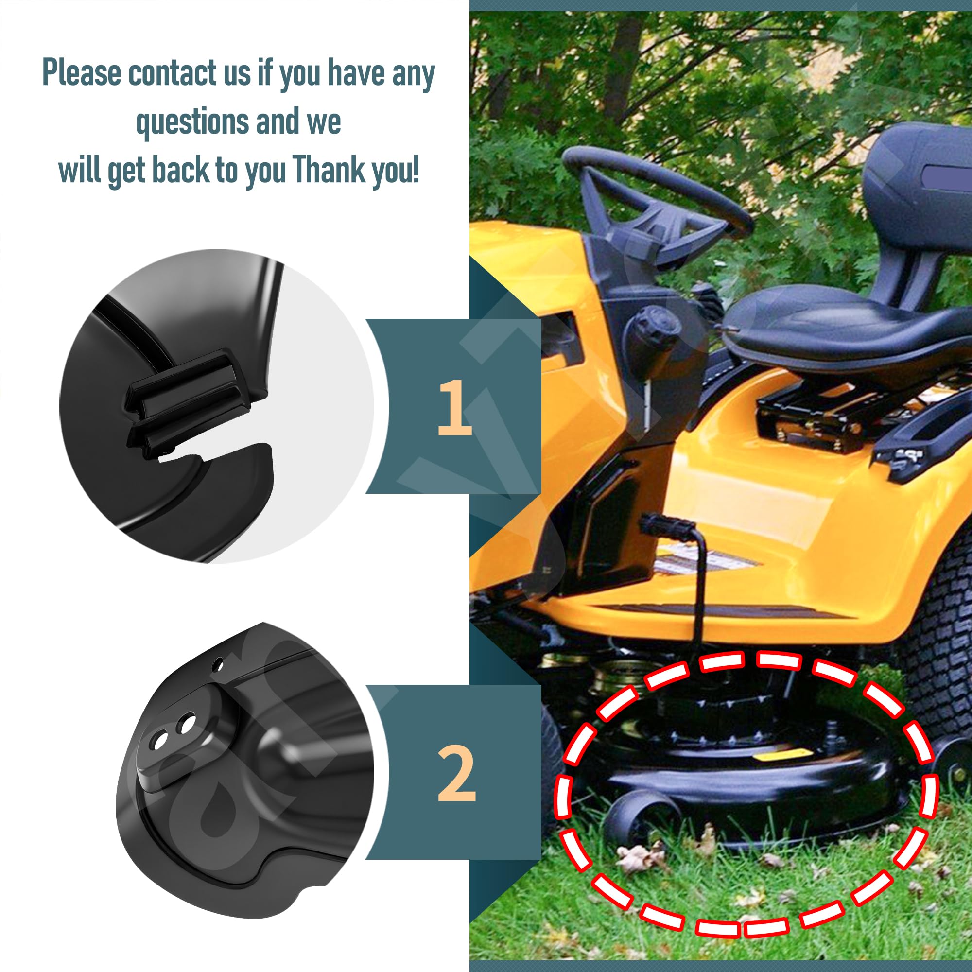FancyTark compatibility with Cub Cadet and 63105195a models for 2012 and later
