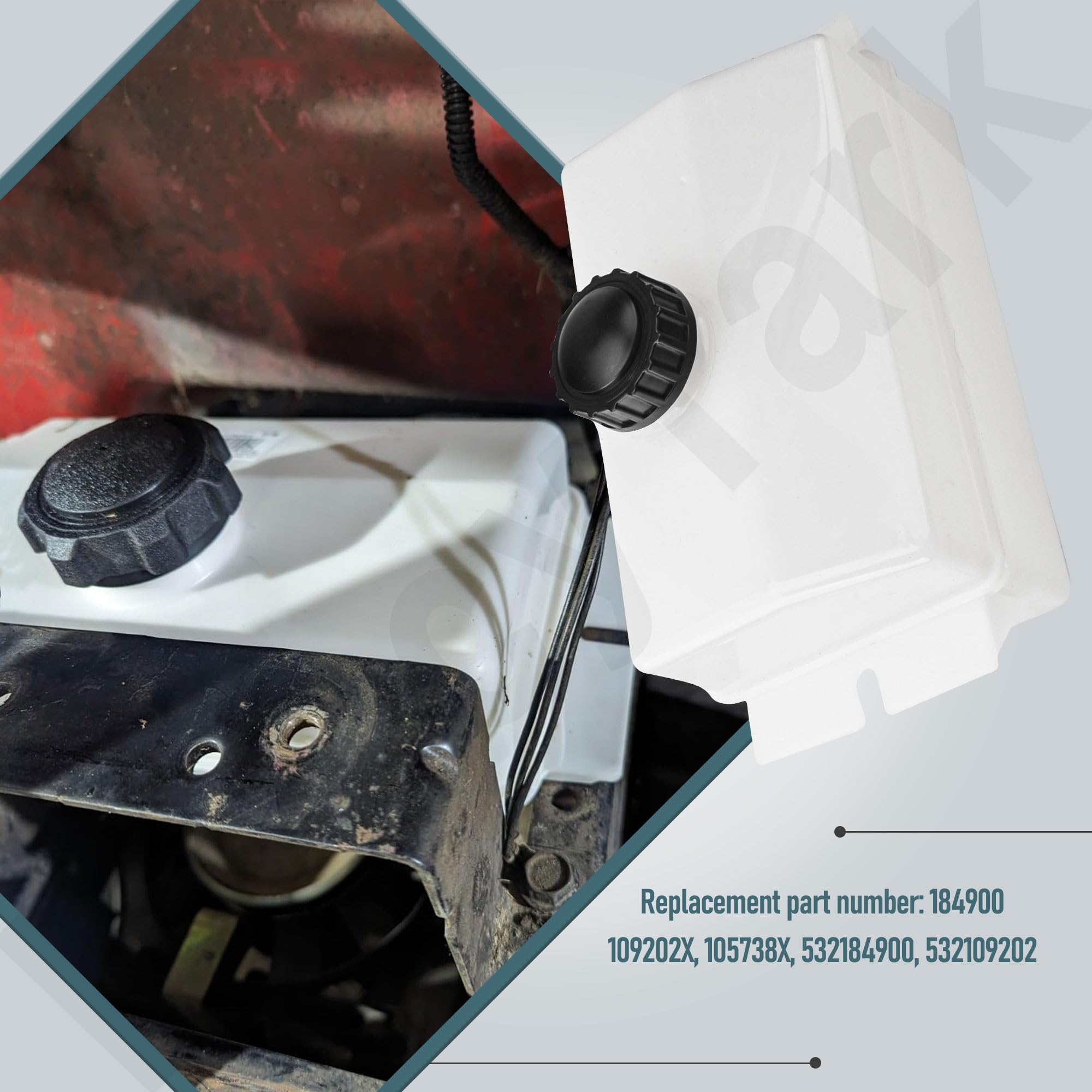 FancyTark durable construction fuel tank delivers long service life