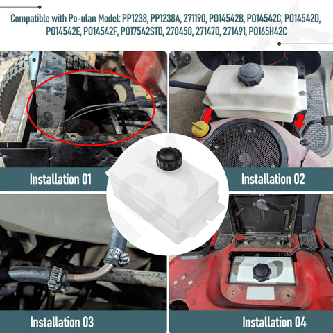 FancyTark fuel tank for LT1538 compatibility enhances maintenance readiness