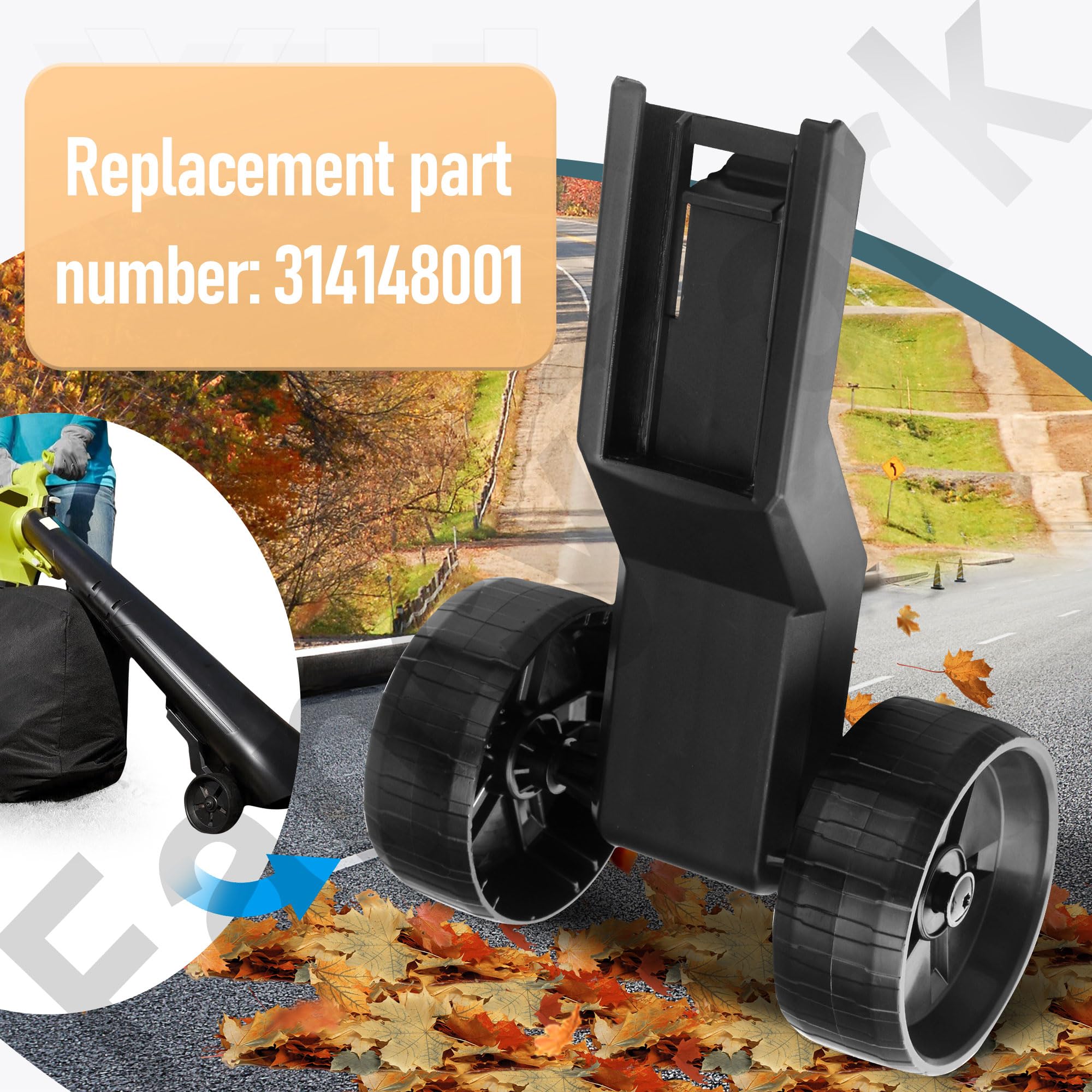 FancyTark ry40405vnm-compatible wheel assembly provides easy installation and durable performance.