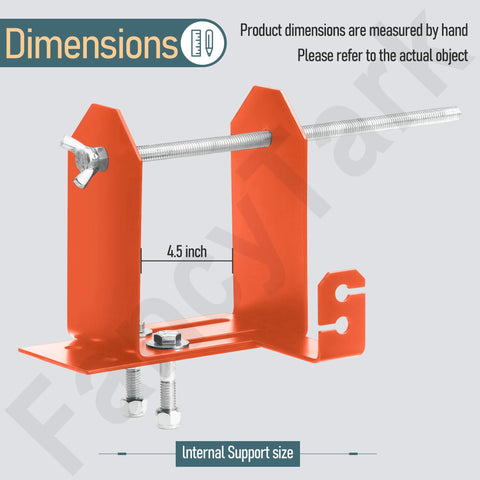 FancyTark spool holder mounted on trailer prevents tangling of lines