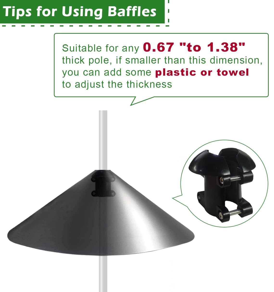 Fandature simple install kit includes everything you need.