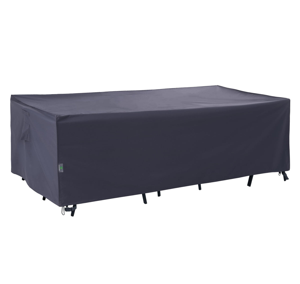 FandJ Outdoors patio table cover close-up of durable rip-stop fabric.