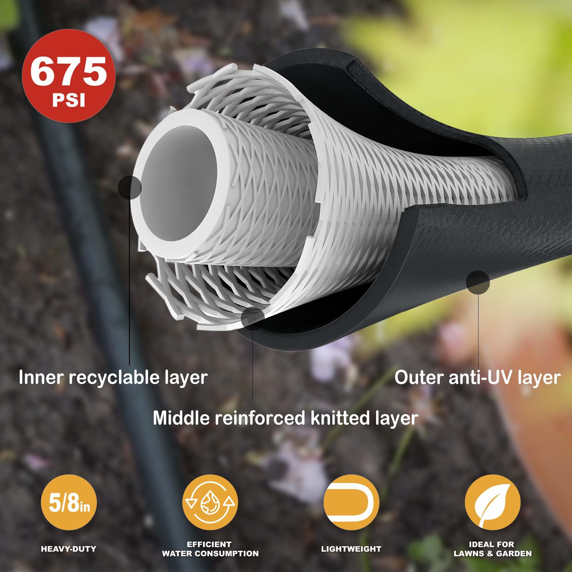 FangFarm brass fittings provide secure connections to spigots and accessories
