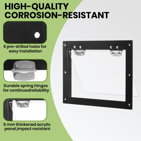 Fangkeji six-hole mounting system enables simple installation.