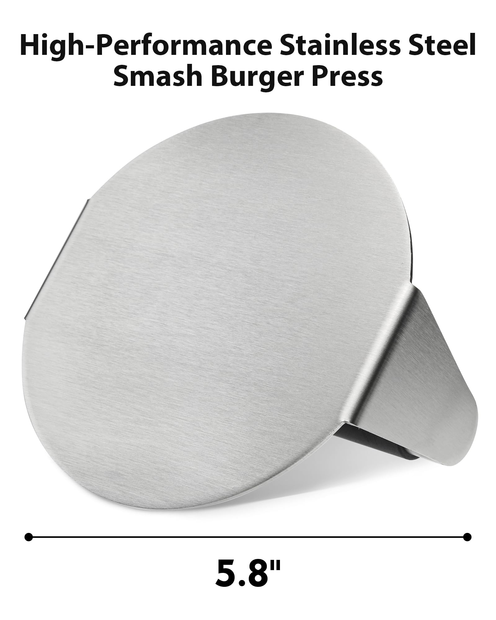 FANGSUN press in action for burgers, bacon, and panini on a griddle