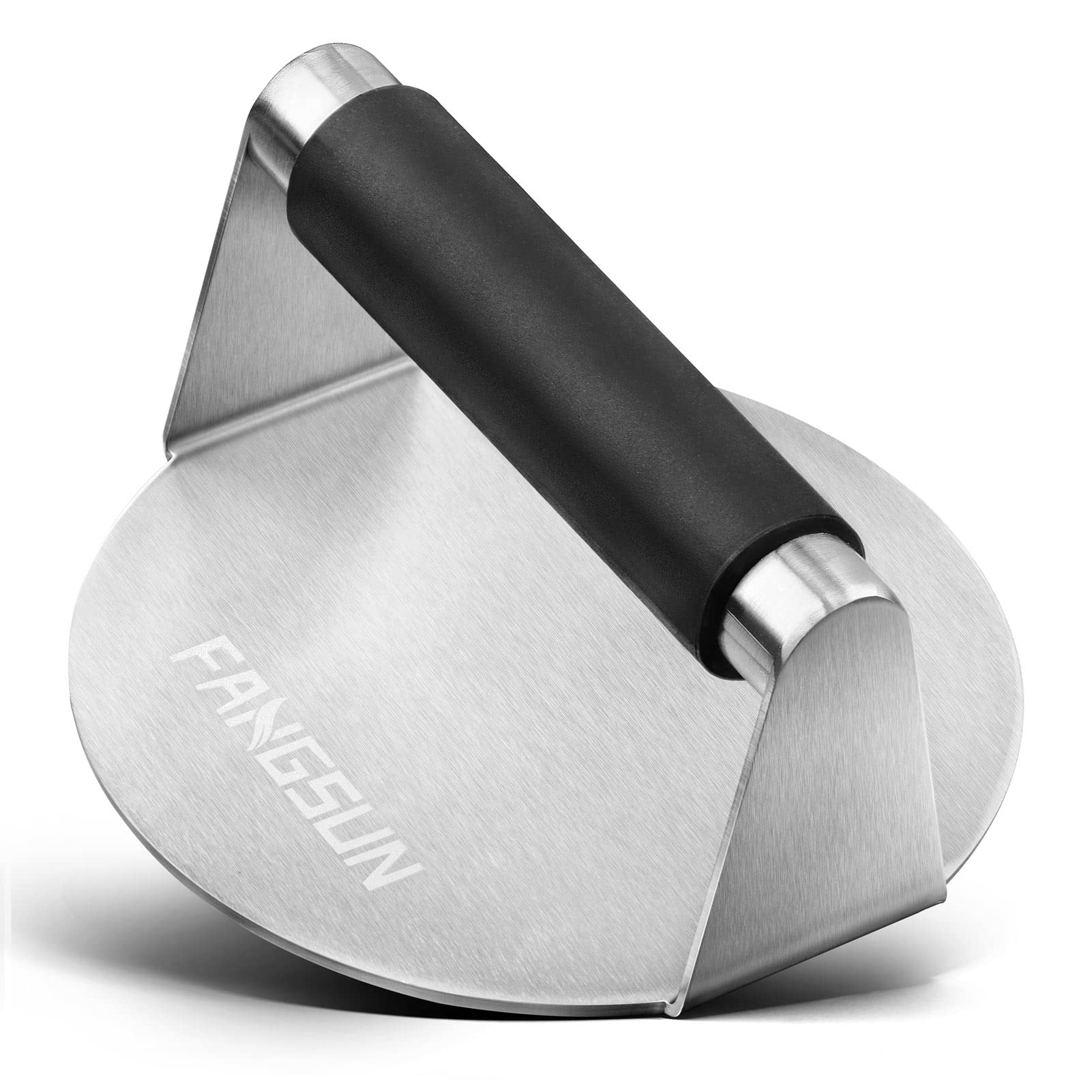 FANGSUN burger press with heat-resistant handle for safe grilling