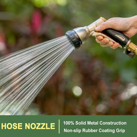 FANHAO 8-pattern spray dial for versatile watering and cleaning.