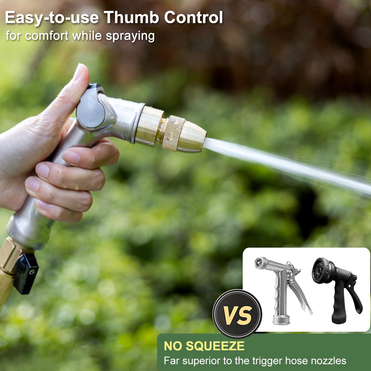 FANHAO brass tip enables precise, powerful spray for targeted tasks