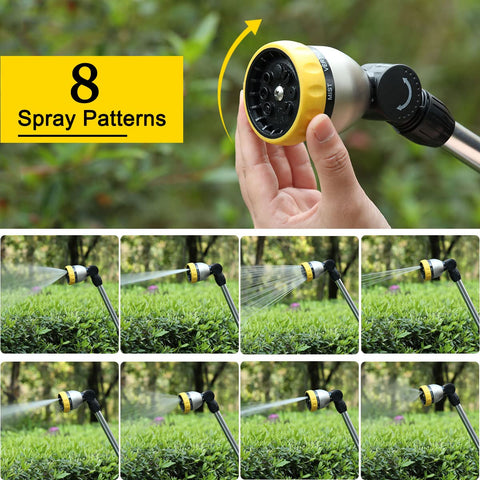 Diamond-pattern textured grip ensures slip-resistant handling.