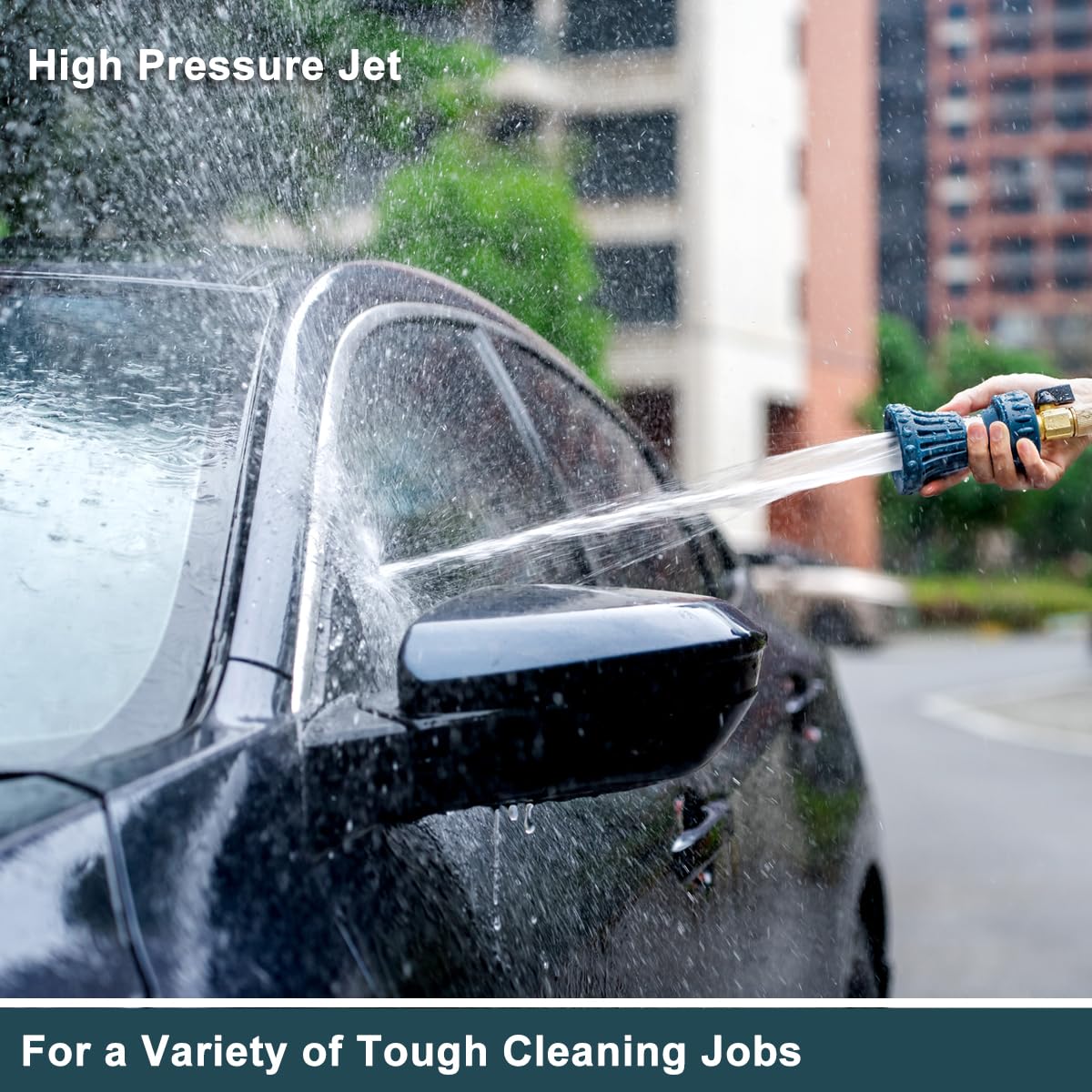FANHAO high-pressure spray removes grime from surfaces efficiently