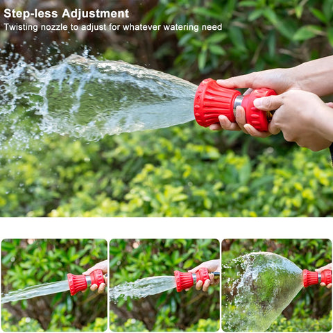 FANHAO Fireman-Style Nozzle brass internals deliver high pressure and strong spray.