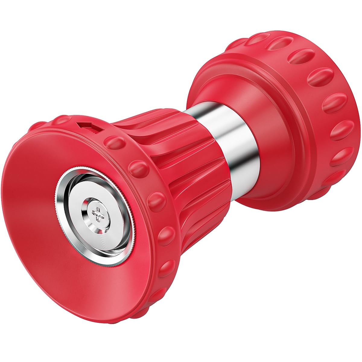FANHAO Fireman-Style Nozzle front view showing rugged, durable build for long-lasting use.