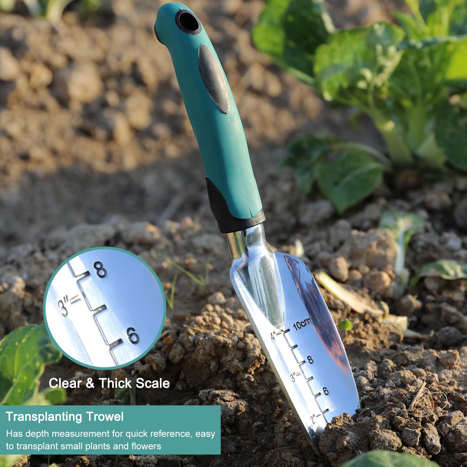 FANHAO garden tools set overall view highlighting durable aluminum construction