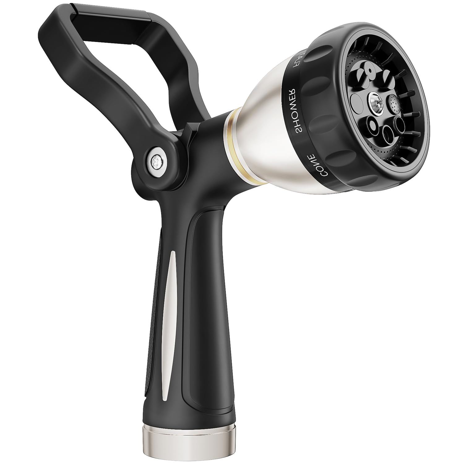 FANHAO heavy-duty nozzle front view for tough watering tasks.