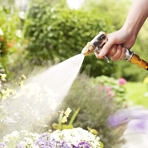 FANHAO nozzle four-sprays patterns for versatile watering tasks.