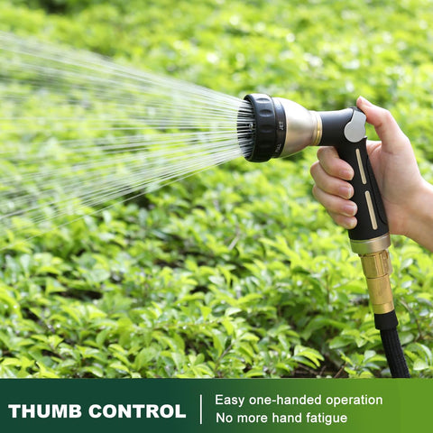 FANHAO hose sprayer offers eight patterns for versatile watering and cleaning
