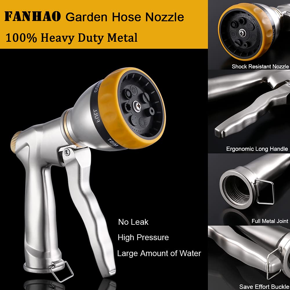 Leak-proof seal on FANHAO nozzle helps prevent unexpected leaks during irrigation.