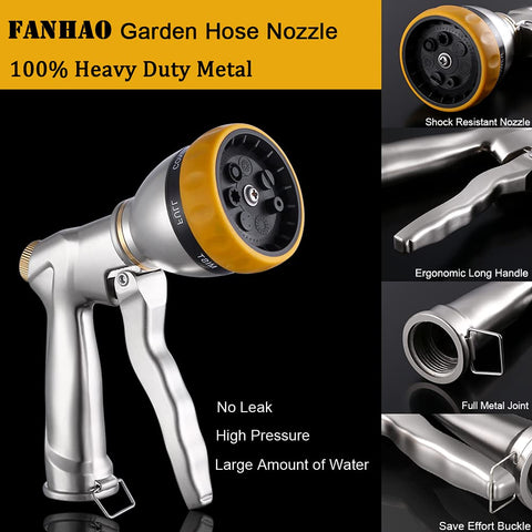 Leak-proof seal on FANHAO nozzle helps prevent unexpected leaks during irrigation.