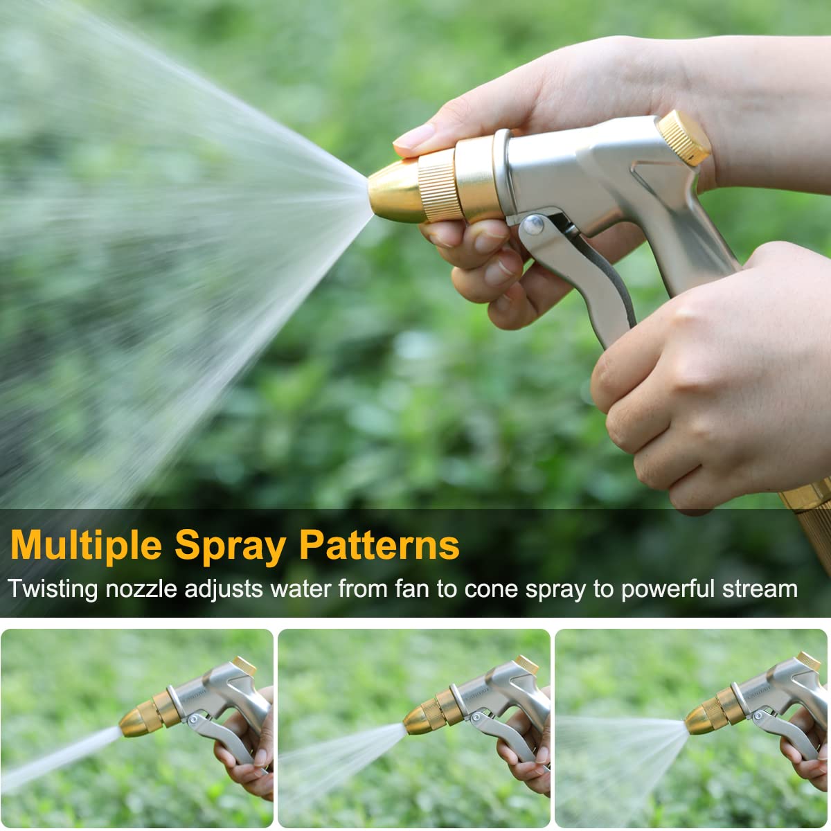 FANHAO nozzle with lock-bar handle for continuous spray without fatigue