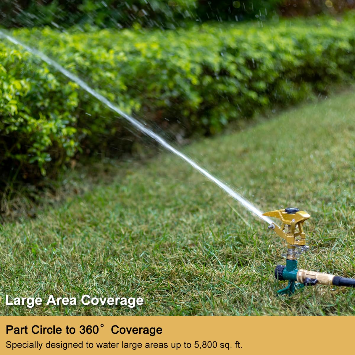 FANHAO multi-sprinkler connection expands yard coverage