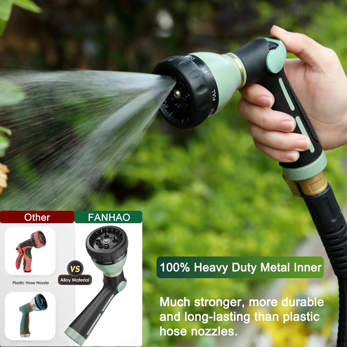 FANHAO slip-resistant ergonomic grip reduces hand fatigue during use