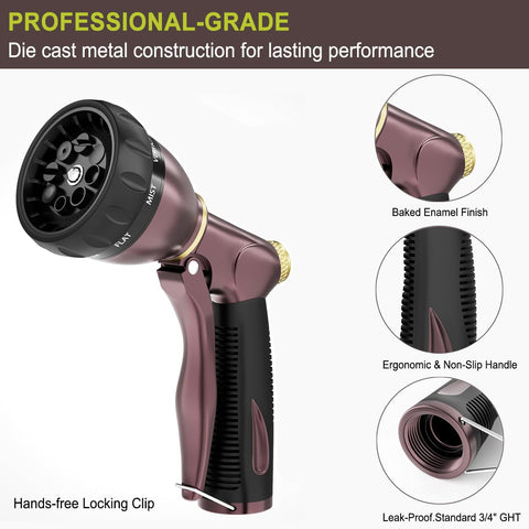 FANHAO soft rubber grip handle enables comfortable all-day spraying