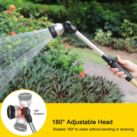 FANHAO thumb flow control adjusts water pressure with one hand.