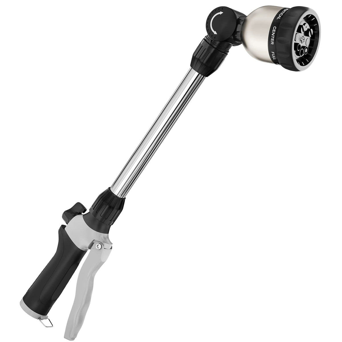 FANHAO heavy-duty 16-inch watering wand with metal body for durable watering
