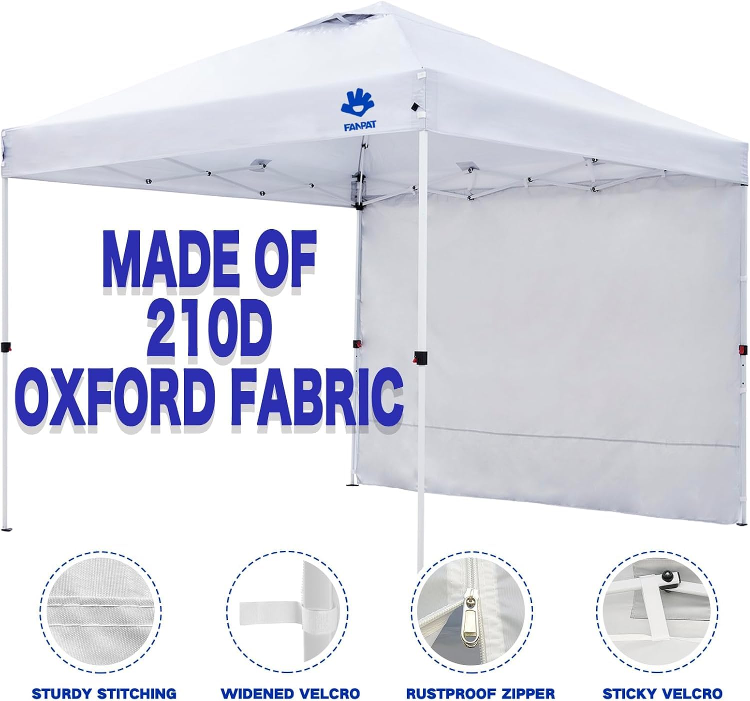 Fanpat packaged sidewalls emphasize portability and compact storage.