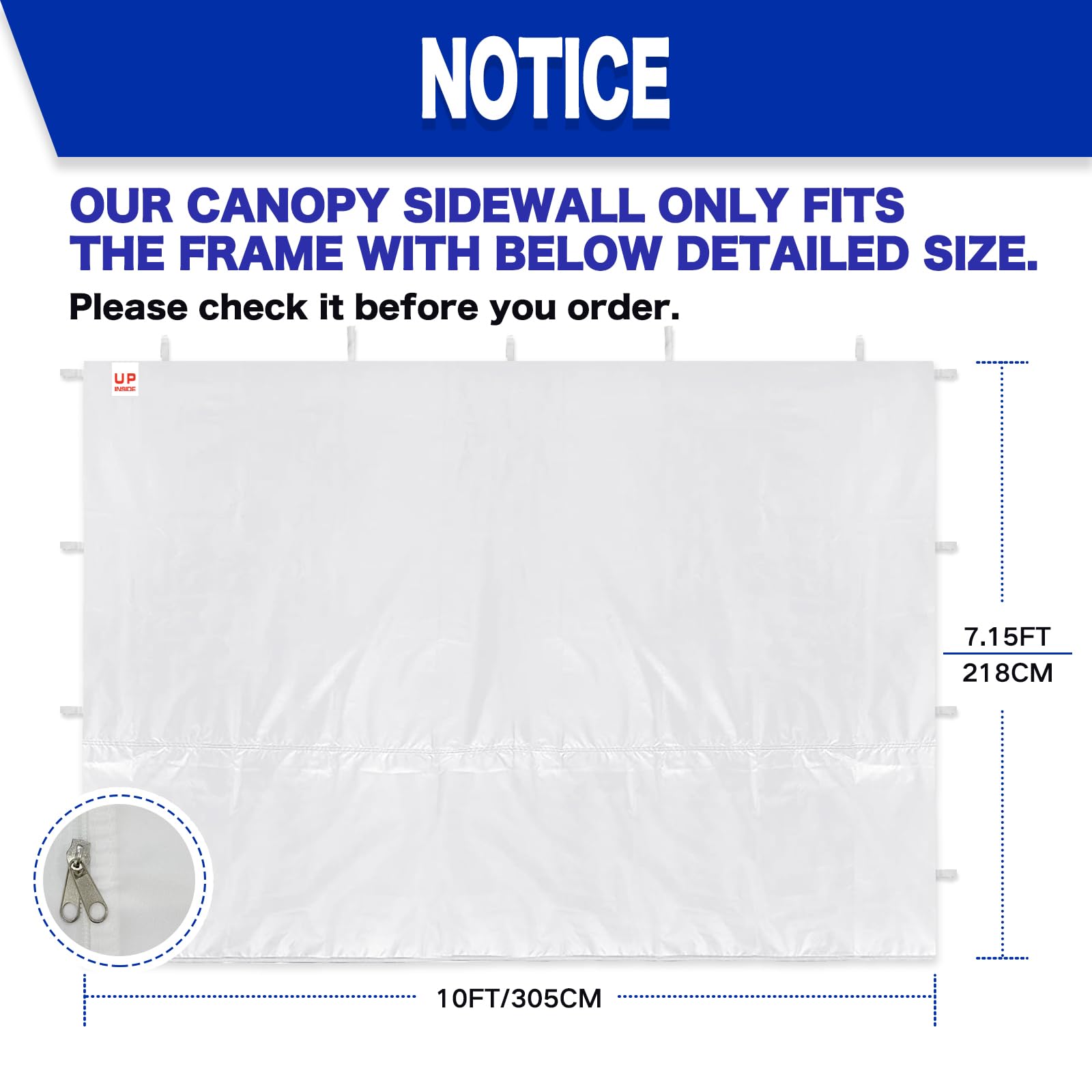 Fanpat three-piece sidewalls set demonstrates flexible privacy