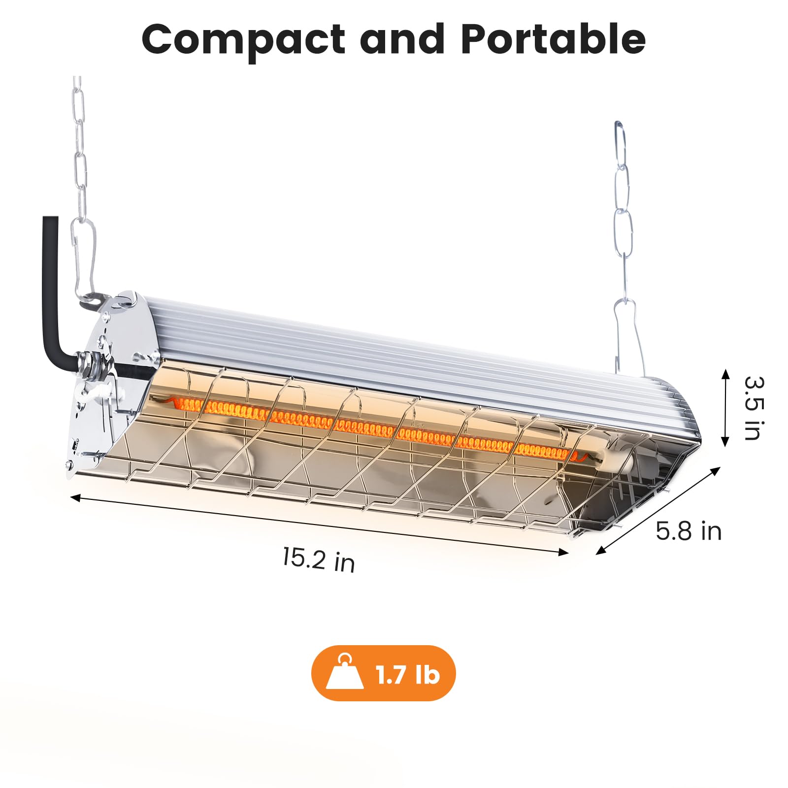 Fanspex 600W heater in a greenhouse maintaining stable temperatures for plants