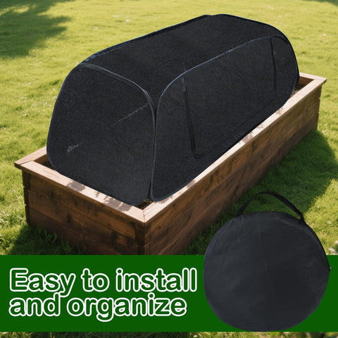 Fantang bag and stakes included simplify transport and secure installation.