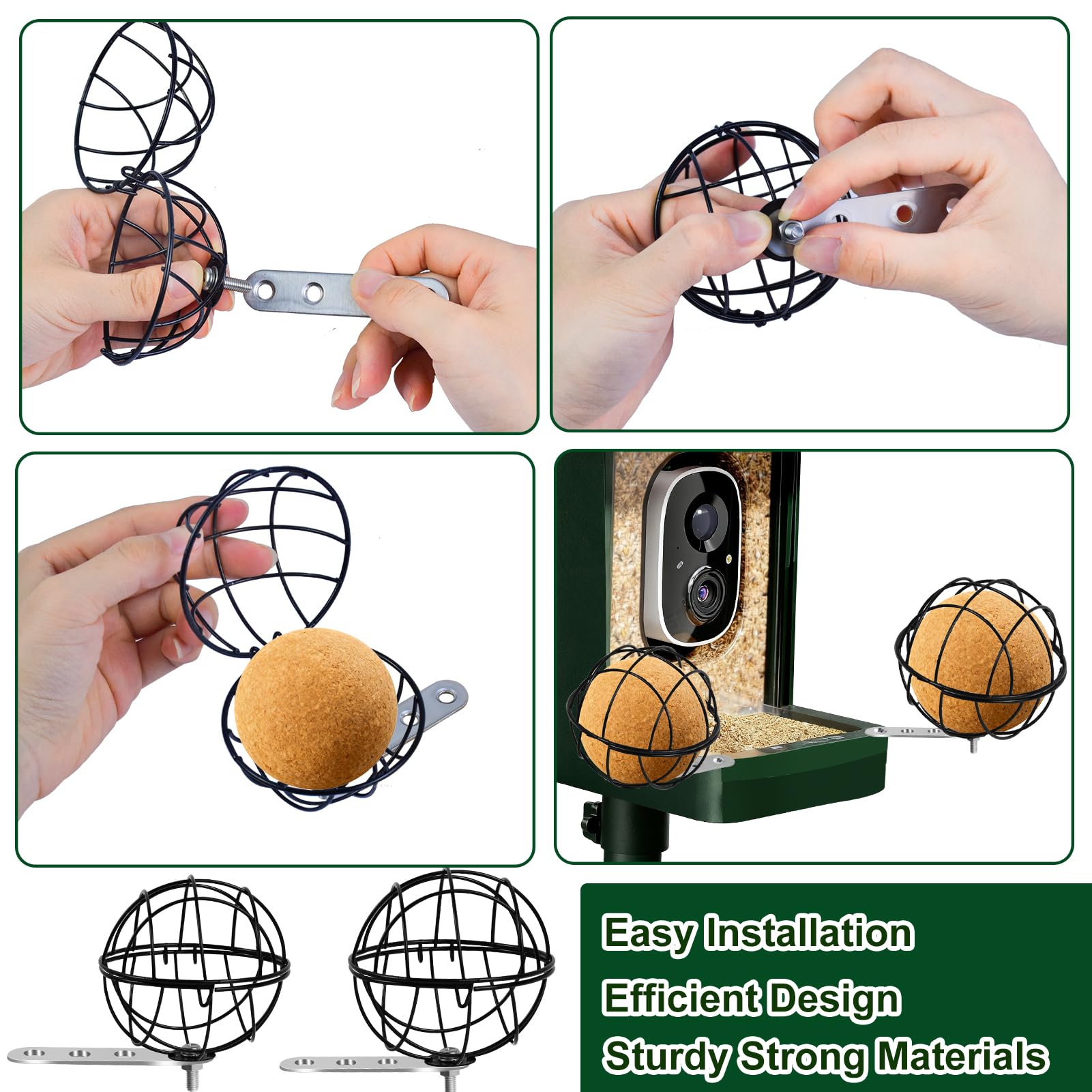 Fantang perch extender set adds options for visiting birds.