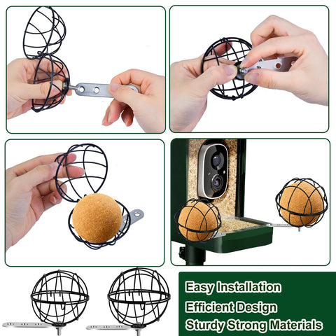 Fantang perch extender set adds options for visiting birds.