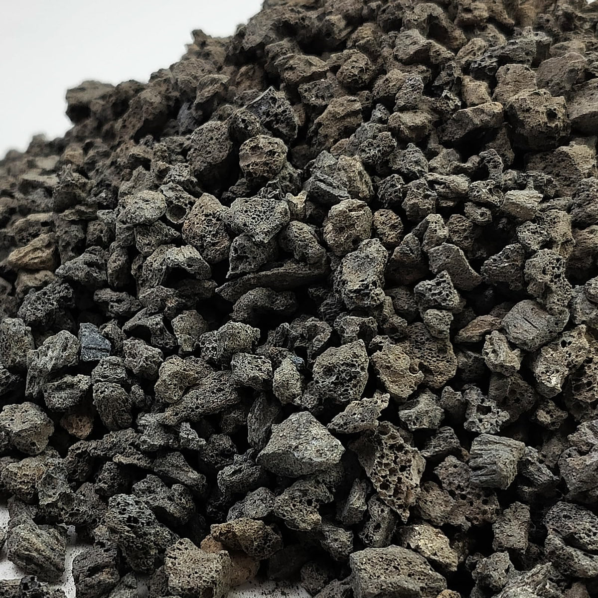 FANTIAN black lava rocks for fire pits show durable heat-resistant gravel