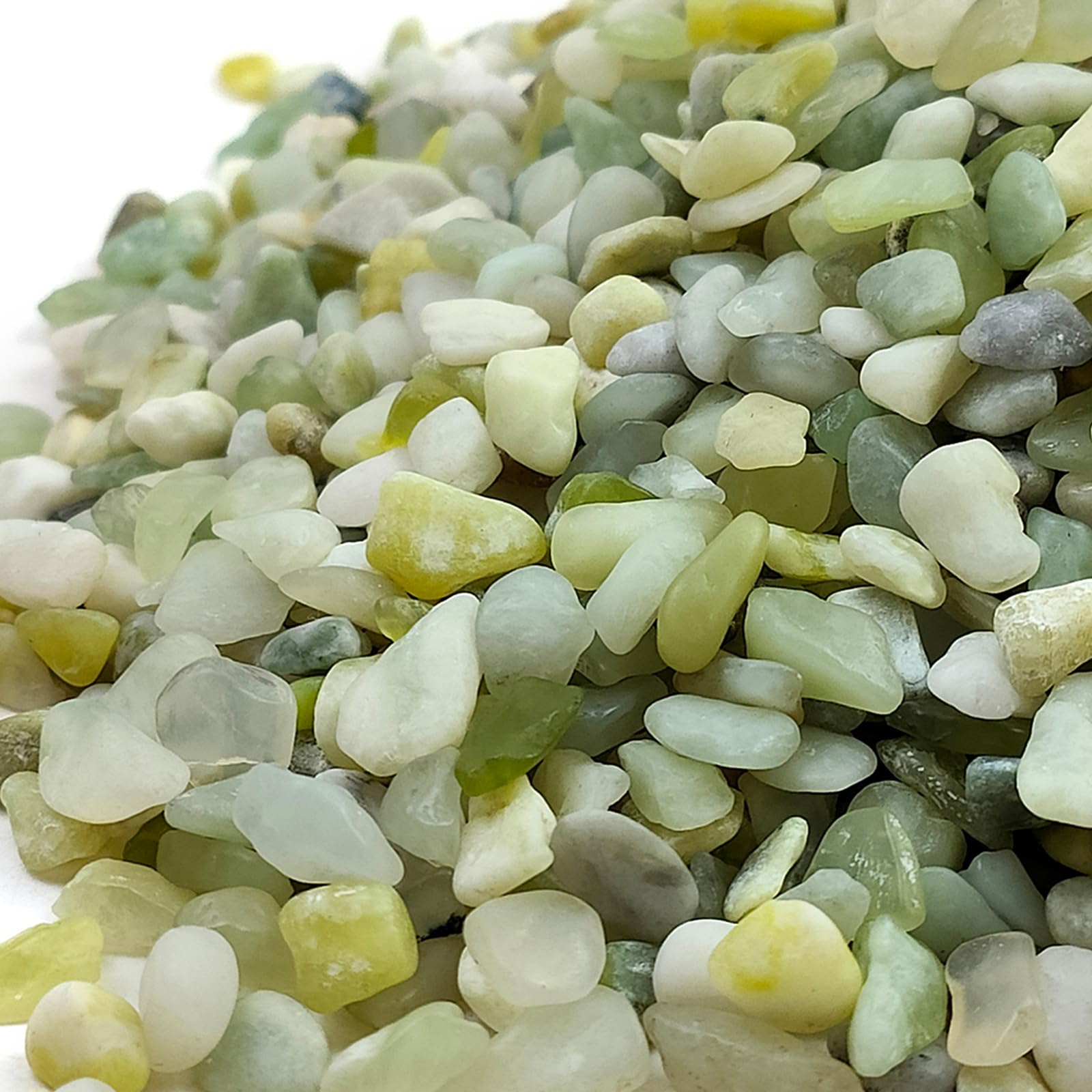 FANTIAN Jade pebbles indoor landscaping elevate pots and planters.