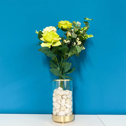FANTIAN planter top dressing stones create a polished, low-maintenance pot display.