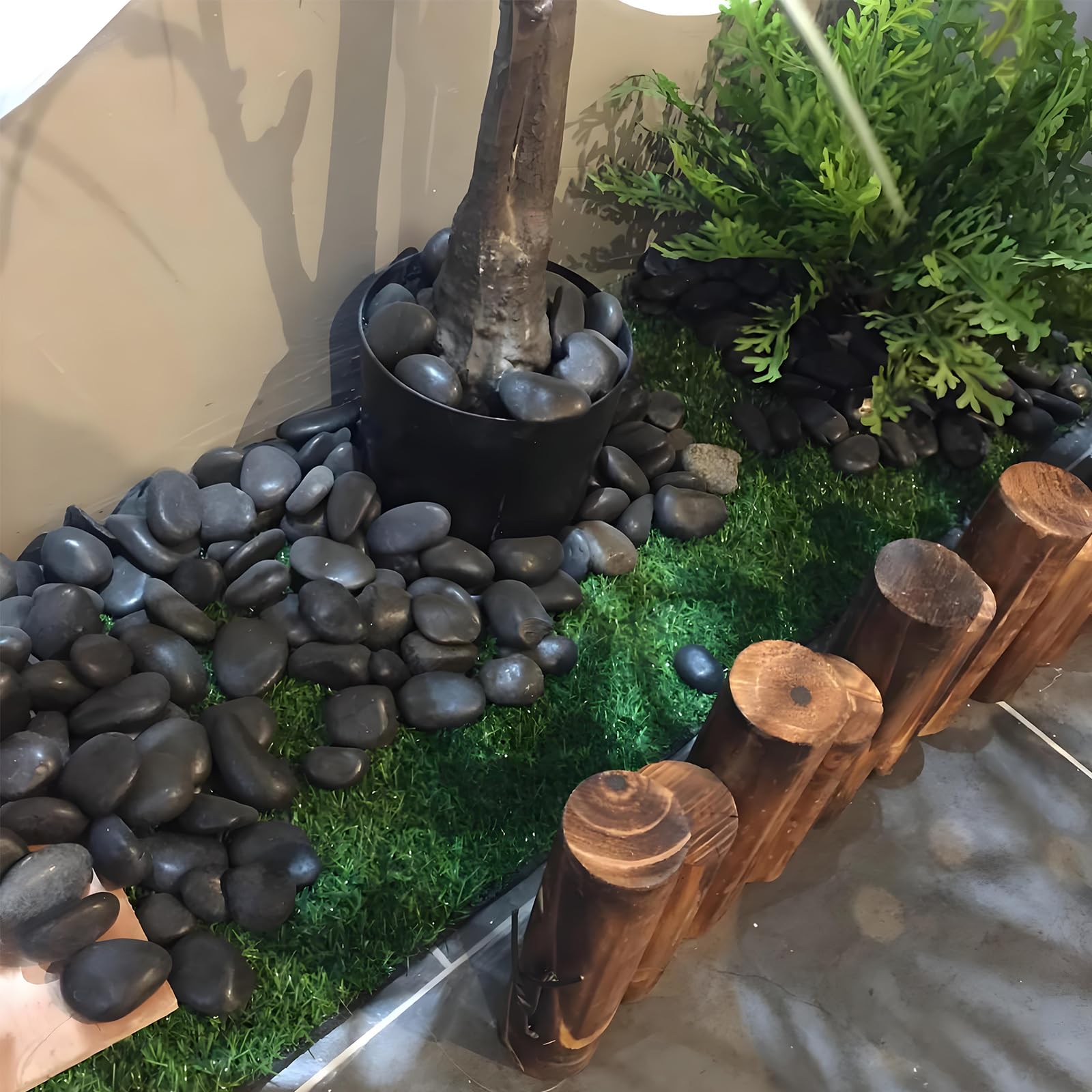FANTIAN river pebbles outdoor paving add subtle elegance to walkways