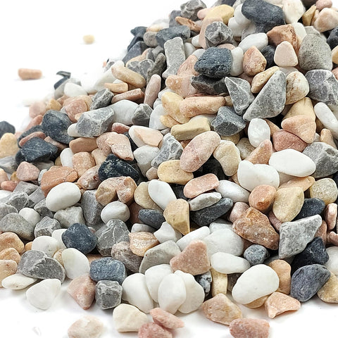 FANTIAN pebbles are easy to rinse and prep before use.
