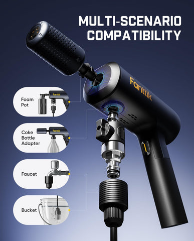 Fanttik NB10 ECO, REG and MAX PSI modes for versatile tasks.
